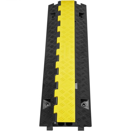 5 PCs Cable Protector Ramp 2 Channel 22000 lbsaxle Capacity Heavy Duty