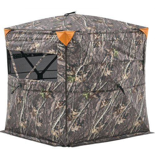 Hunting Blind 23 Person See Through Ground Blinds with Carrying Bag 360