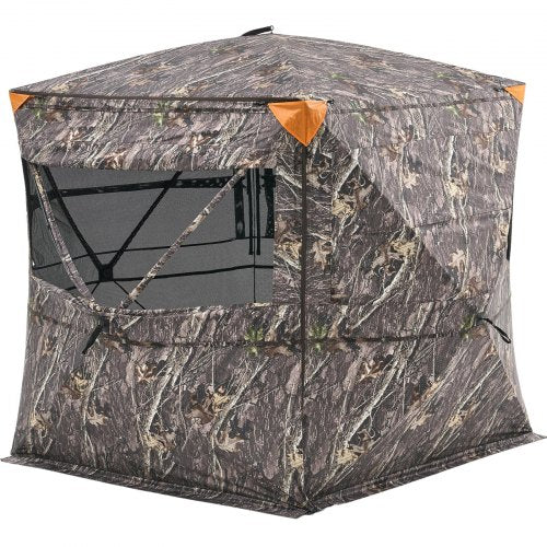 Hunting Blind 45 Person See Through Ground Blinds with Carrying Bag 360