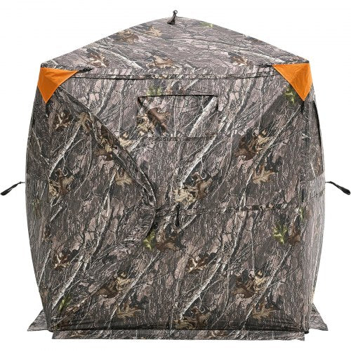 Hunting Blind 270° Ground Blind 12 Person Pop Up Deer Blind for Hunting