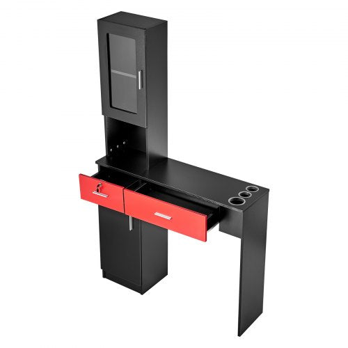 Salon Workstation WallMounted Unit for Hair Professionals Spa Styling