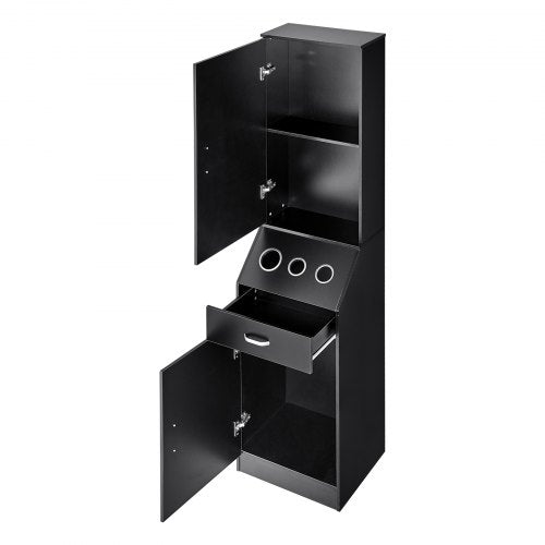 Salon Organizer Station Unit for Hair Professionals Equipped with 3