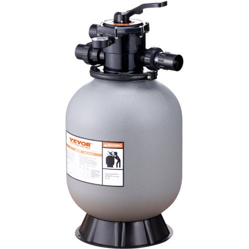 Sand Filter 16inch Up to 35 GPM Flow Rate Above Inground Swimming Pool