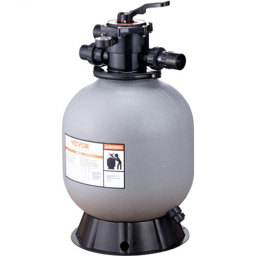 Sand Filter 19inch Up to 45 GPM Flow Rate Above Inground Swimming Pool
