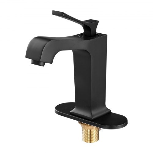 Single Handle Sink Faucet Matte Black Finish Faucet Kitchen Sink Kitchen