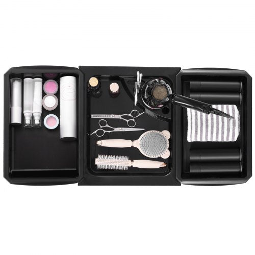 Beauty Salon Trolley Cart Plastic Salon Rolling Cart for Stylist with 5