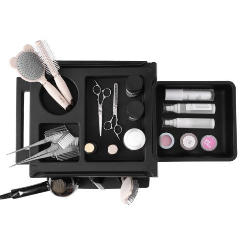 Ultimate Salon Trolley Cart Lockable Beauty Salon Cart for Stylist with 6