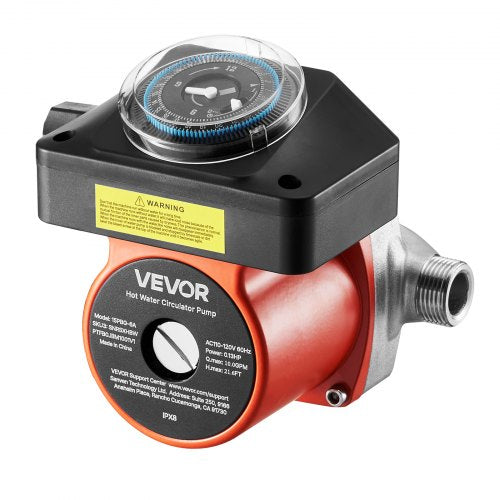 Hot Water Recirculating Pump with Bypass Valve Instant Recirculation Pump