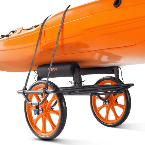 Kayak Cart 330 lbs Load Capacity Canoe Cart Dolly with 15inch Solid