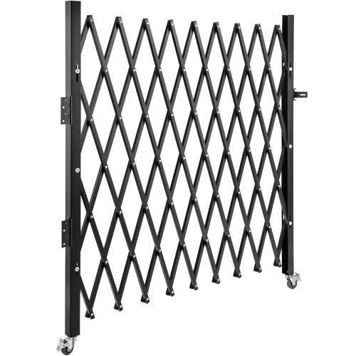 Single Folding Security Gate 612 H x 712 W Folding Door Gate Steel