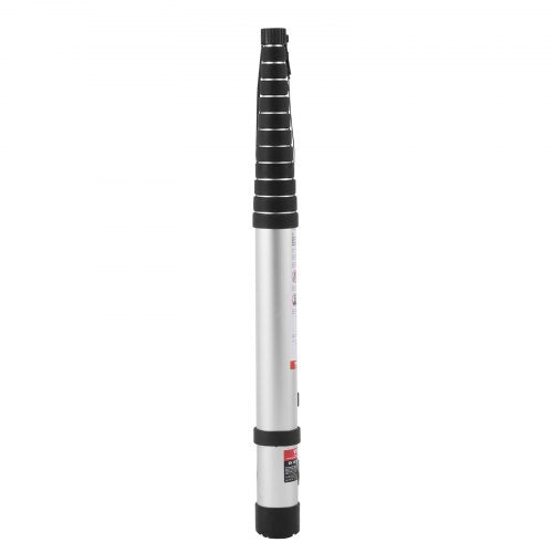 Telescoping Ladder 16.4FT Aluminum Lightweight Extension Ladder