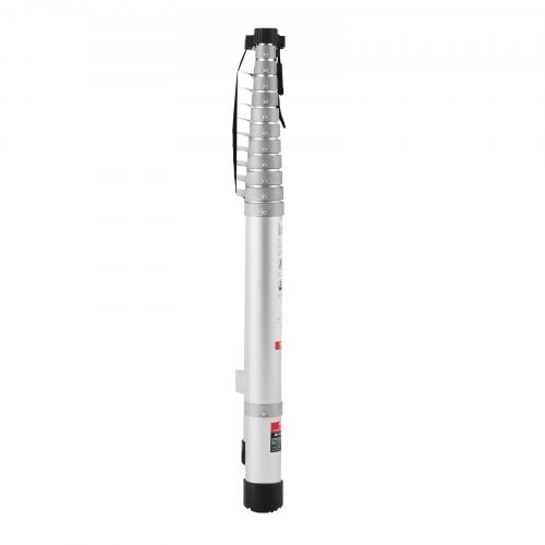Telescoping Ladder 16.5FT Aluminum Lightweight Extension Ladder