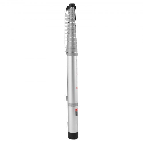Telescoping Ladder 20.3FT Aluminum Lightweight Extension Ladder