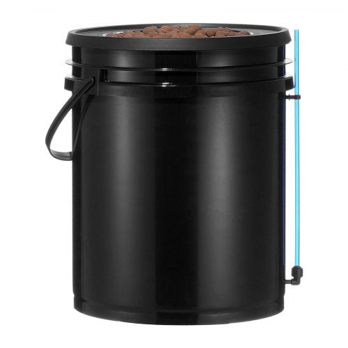 DWC Hydroponics Grow System Deep Water Culture with Top Drip 1 Bucket 5Gal