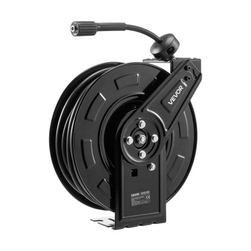 Pressure Washer Hose Reel 60 ft x 14 inch Retractable Power HeavyDuty