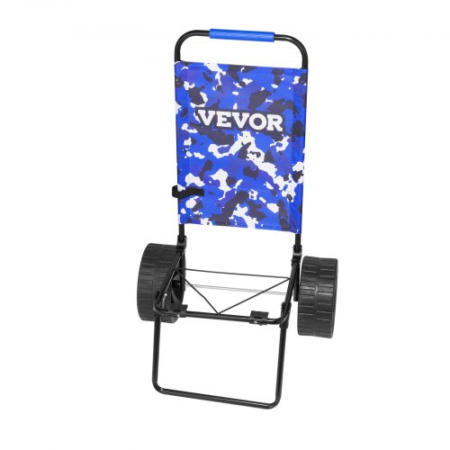 Beach Dolly with Big Wheels for Sand 154 x 157 Cargo Deck w 10 PE