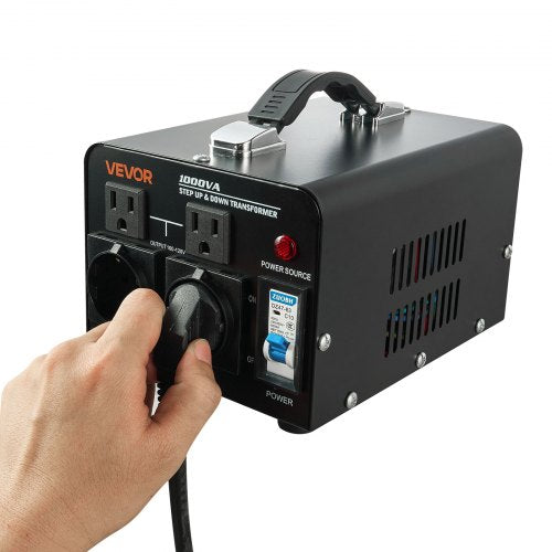 Voltage Converter Transformer 1000VA Heavy Duty Step UpDown Power