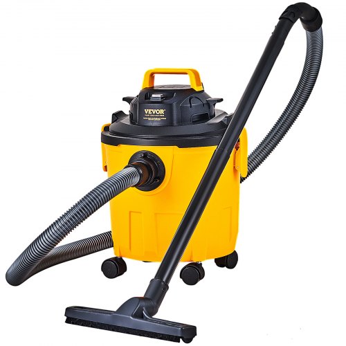 Shop Vacuum Wet And Dry 5 Gallon 6 Peak HP WetDry Vac Powerful Suction