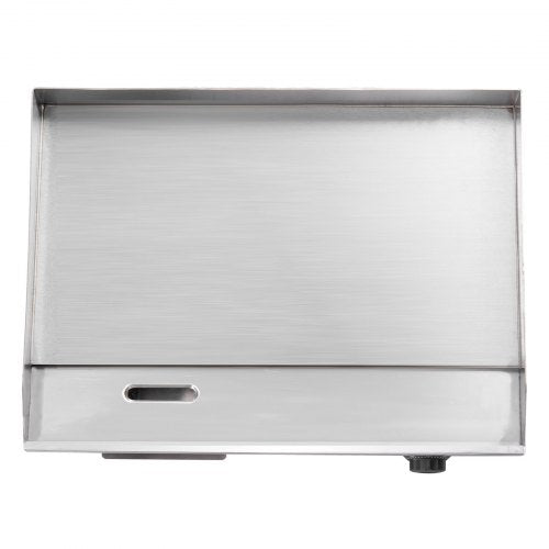 Commercial Electric Griddle 21 X 11.8 Inch 1750W 122570F Adjustable Temp