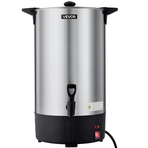 Commercial Coffee Urn 100 Cup 15 L Hot Beverage Dispenser with Dripless
