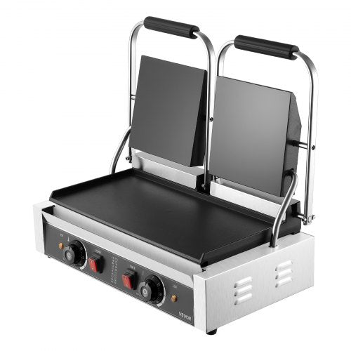Commercial Panini Grill 3600W Electric Sandwich Panini Maker Stainless 2