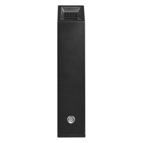 Cigarette Butt Receptacle Stainless Steel Cuboid Cigarette Butt Container