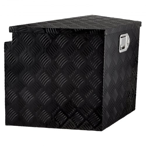 Trailer Tongue Box Aluminum Alloy Diamond Plate Tongue Box Tool Chest