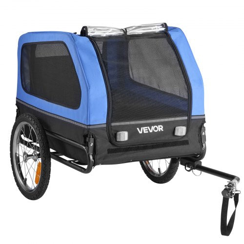 Dog Bike Trailer Supports up to 88 lbs Pet Cart Bicycle Carrier for Small