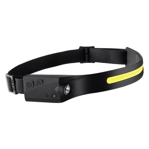 2PCS Rechargeable Headlamp 350 lumens 230° Wide Beam 6 Lighting Modes IPX4
