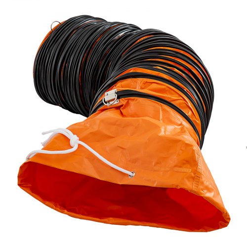 Ducting Hose 25ft PVC Flexible HVAC Duct Hosing for 10 Inch Utility Blower