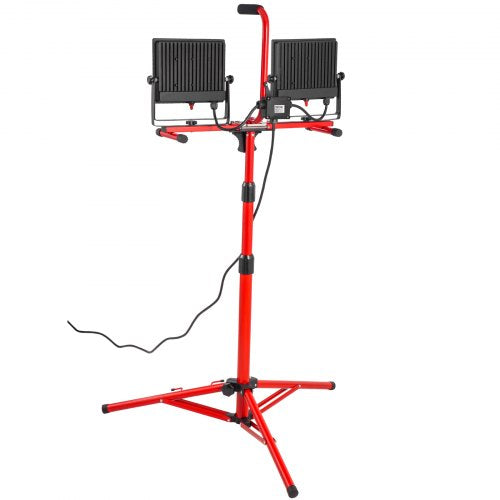 LED Work Light with Stand 20000 Lumen Dualhead LED Work Light with Stand