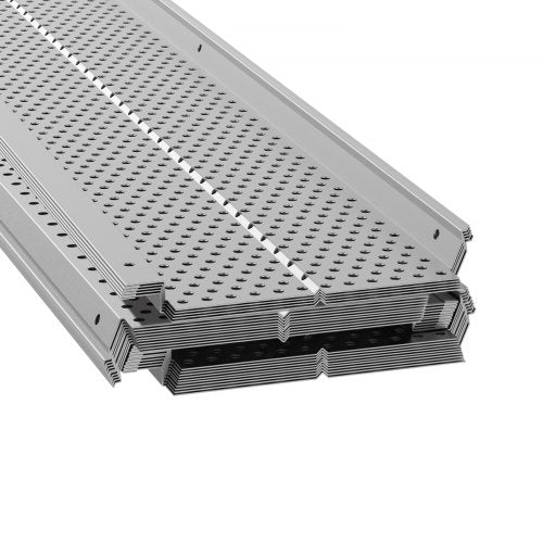 Gutter Guard 5 inch Width Aluminum Leaf Filter DIY Gutter Cover 26 PCS