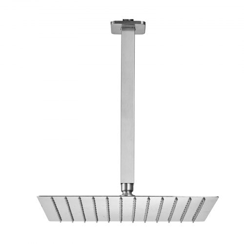 Shower Faucet Set Rainfall Bathroom Shower System with 12Inch Square Rain