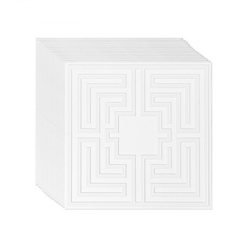 Ceiling Tiles 12Pack 24 x 24 in Drop Ceiling Tiles Premium PVC Sheet