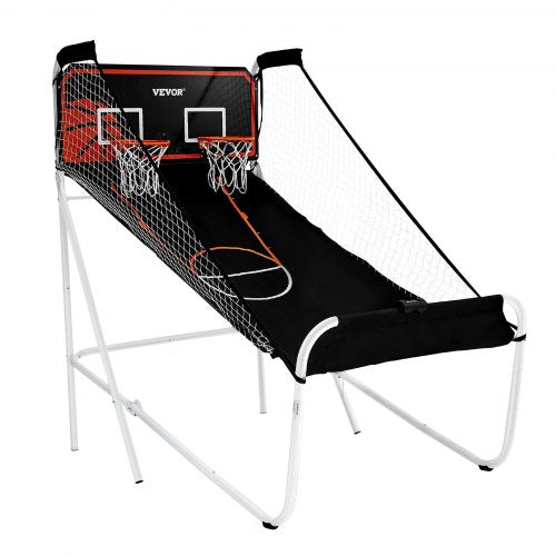 Foldable Basketball Arcade Game 2 Player Indoor Basketball Game Home Dual