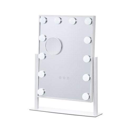 Hollywood Vanity Mirror With Lights 12 Dimmable Bulbs 3 Color Lighting