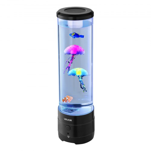 Sensory Bubble Tube Lamp 16 Color Changing Light Effects Water Fish Lamp