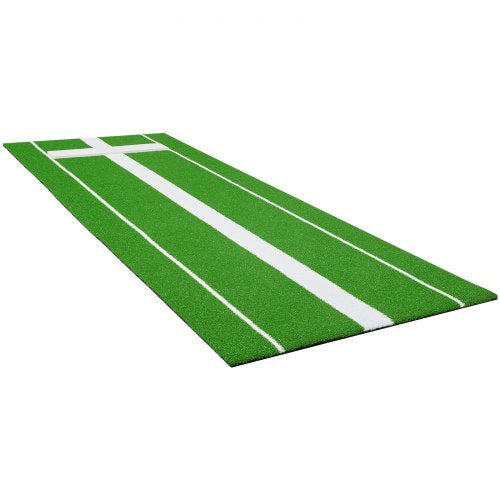 Softball Pitching Mat 10x3 ft Baseball Pitching Rubber Mound Antifade Turf