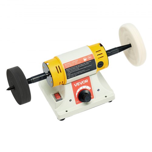 Bench Buffer Polisher 12HP Polishing Buffing Machine to 8000RPM