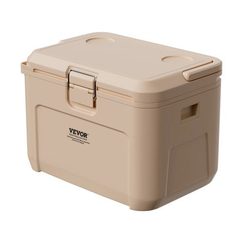 Portable Cooler 16.5 QT Hard Cooler with Ice Retention HeavyDuty Handles