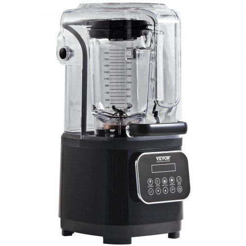 Professional Blender with Shield Commercial Countertop Blenders 68 oz