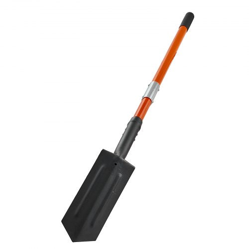Trench Shovel 4 in Blade HeavyDuty Trenching Shovel Narrow Spade Trench
