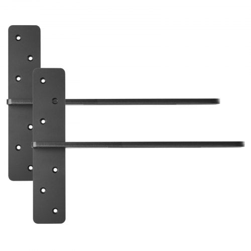 T Shelf Brackets 2 Pcs 200 lbs90 kg Weight Capacity 16x289x12 in 4064x735x3048