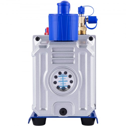 Vacuum Pump 12CFM 1HP Vane Vacuum Pump Two Stage 3 x 101 Pa Ultimate HVAC