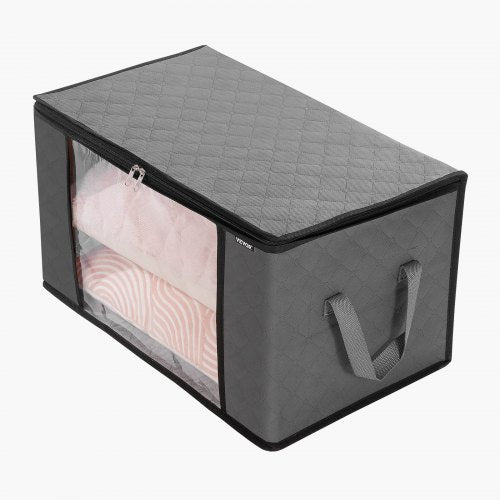 60L Large Storage Bags 6 Pack Clothes Storage Bin Foldable Closet