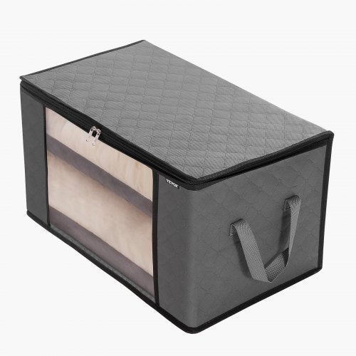 90L Large Storage Bags 6 Pack Clothes Storage Bin Foldable Closet