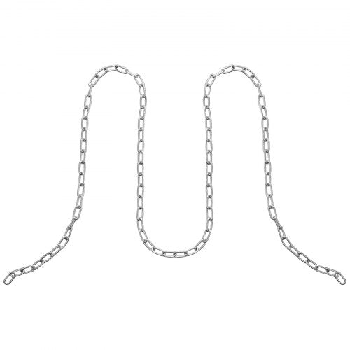 Proof Coil Chain 18 x 33 350 lbs Safe Working Load Zinc Plated Proof