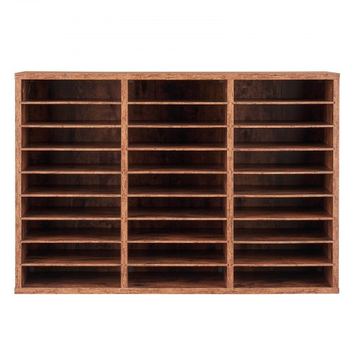 Literature Organizer 27 Compartments Office Mailbox with Removable Shelves 1