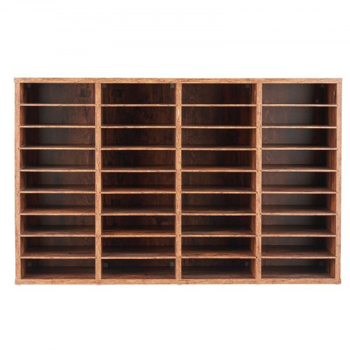 Literature Organizer 36 Compartments Office Mailbox with Removable Shelves