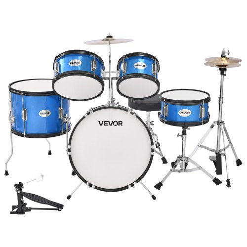 Kids Drum Set 5Piece 16 in Junior Drum Sets Beginner Drums Set with Adjustable 1